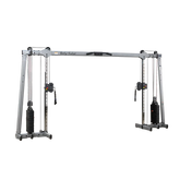 Body-Solid (GDCC250) Cable Crossover Exercise Machine for Home & Light Commercial Gym, Functional Training Center with Dual Weights Stack & Pulley Cable Workout Machines for Strength Training