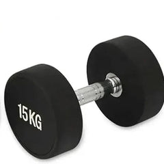 2.5KG - Harley Fitness TPU Commercial Rubber Round Dumbbells 2.5 to 50 kg - (Sold as Pair)