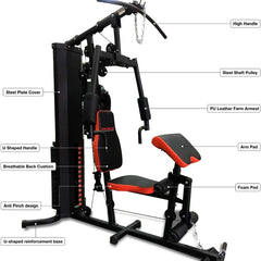 Sparnod Fitness SHG-10000 Home Gym Station – Multi-Functional Strength & Cable Training System
