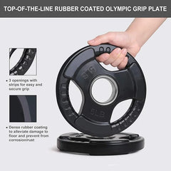 2.5 Kg - MF Olympic Rubber Weight Plates, MF-0093, 2.5 Kg to 25Kg, Sold as Piece