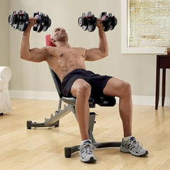 Single - Bowflex SelecTech 1090I Adjustable Dumbbell, 4Kg to 41Kg