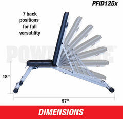 Body-Solid PFID125X Powerline Multi-Bench – Folding Bench UAE