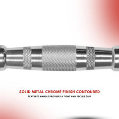 1 KG - Level Fitness 1Kg -25Kg Rubber Hex Dumbbells in Kilogram | Sold In Pairs (2 pcs) | Tough & Durable | Chrome-Plated Ergonomic Handle