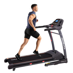 Sparnod Fitness, (2.75 HP DC Motor) Auto Incline Treadmill with heart rate Sensor, STH-5300