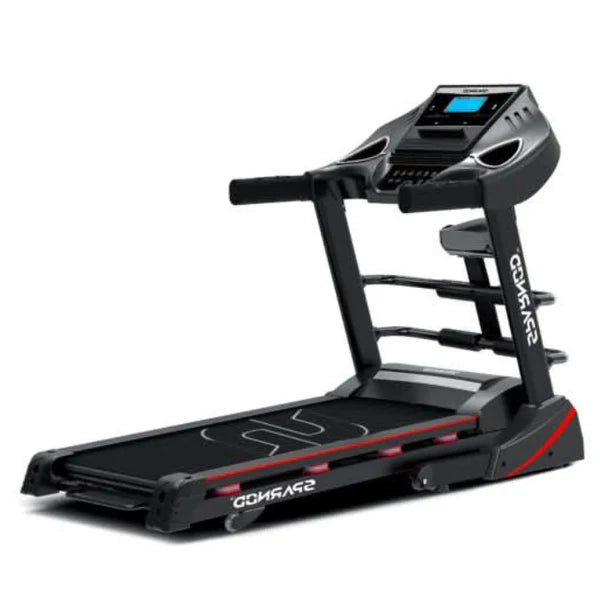 Sparnod Fitness, (2 HP DC Motor) Fat mobilization massager Treadmill, STH-3600