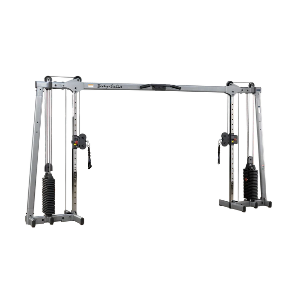 Body-Solid (GDCC250) Cable Crossover Exercise Machine for Home & Light Commercial Gym, Functional Training Center with Dual Weights Stack & Pulley Cable Workout Machines for Strength Training