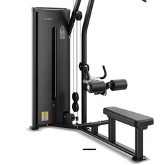 Insight Fitness Lat Pulldown & Mid Row Machine SA026 – Black | Back & Lats Strength Trainer