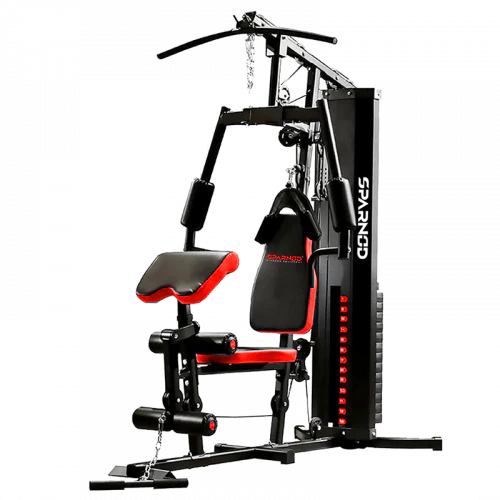 Sparnod Fitness SHG-10000 Home Gym Station – Multi-Functional Strength & Cable Training System