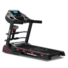 Sparnod Fitness, (2 HP DC Motor) Multifunctional Complete Workout home treadmill, STH-3500